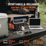 Jackery Solar Generator 500, 518Wh Outdoor Solar Generator Mobile Lithium Battery Pack with Solar Saga 100W air for Road Trip Camping, Outdoor Adventure - Image 2