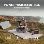 Jackery Solar Generator 500, 518Wh Outdoor Solar Generator Mobile Lithium Battery Pack with Solar Saga 100W air for Road Trip Camping, Outdoor Adventure - Image 4
