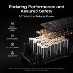 EF EcoFlow Portable Power Station DELTA 3 Max, 2048Wh LiFePO4 Battery, Solar Generator (Solar Panel Optional), 3400W X-Boost Output, Ultra-Fast 0-80% Charging i - Image 4