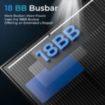 ECO-Baeerss 1200W Monocrystalline Solar Panels, 24.6% High-Efficiency, Solar Panel for RV Camping Home, 4-Pack 300W - Image 2