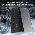 ECO-Baeerss 1200W Monocrystalline Solar Panels, 24.6% High-Efficiency, Solar Panel for RV Camping Home, 4-Pack 300W - Image 7