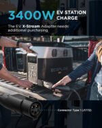 EcoFlow DELTA Pro Portable Power Station 3600Wh Capacity,Solar Generator,3600W AC Output for Outdoor Camping,Home Backup,Emergency,RV,off-Grid - Image 6