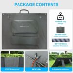 Solarplay 2400W(4800W Peak) Solar Generator, with 400W Solar Panel,2160Wh Portable LiFePO4 Battery Power Station for Camping Home Backup RV - Image 4