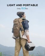 EcoFlow RIVER 2 Max Portable Power Station 512Wh Capacity,Solar Generator,1000W AC Output for Outdoor Camping,Home Backup,Emergency,RV,off-Grid - Image 2