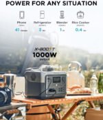 EcoFlow RIVER 2 Max Portable Power Station 512Wh Capacity,Solar Generator,1000W AC Output for Outdoor Camping,Home Backup,Emergency,RV,off-Grid - Image 5