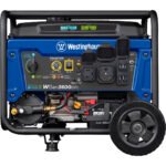 Westinghouse 4650 Peak Watt Dual Fuel Portable Generator, Remote Electric Start, RV Ready Outlet, CO Sensor - Image 8
