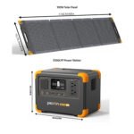 PECRON E500LFP 576Wh/600W Portable Power Station With 100W Solar Panel UPS Function APP Control, LiFePO4 Battery Solar Generator For Home Emergency, Camping Tra - Image 7
