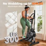 UPGO Pro Cardio Climber Stepping Elliptical Machine, 3 in 1 Elliptical, Total Body Fitness Cross Trainer with Hyper-Quiet Magnetic Drive System - Image 6