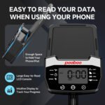 LNOW Commercial Built-in Bluetooth Fan Exercise Bike, Adjustable Air Resistance with Dual-Action Handlebars, Heavy Duty Indoor Cycling Bike for Home Gym Trainin - Image 3