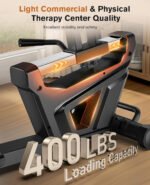 LNOW Magnetic Build-in Bluetooth Recumbent Exercise Bike with Adjustable and Comfortable Seat, Light Commercial Stationary Bike with Arm Workout for Adult/Senio - Image 6