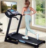 GASKY Treadmill Auto Incline with 12 Level 15 Preset Training Programs Folding Treadmill 2.5 HP Powerful Motor Exercise Equipment for Running Jogging Walking 22