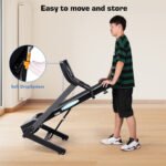 GASKY Treadmill Auto Incline with 12 Level 15 Preset Training Programs Folding Treadmill 2.5 HP Powerful Motor Exercise Equipment for Running Jogging Walking 22 - Image 5