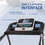 XTERRA Fitness TR200 Folding Treadmill: Xtrasoft Cushioned Deck, 5.5" LCD Display, 3 Manual Incline Levels - Image 2