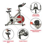 Sunny Health & Fitness Pro II Indoor Cycling Bike with Device Mount and Advanced Display – SF-B1995 - Image 4