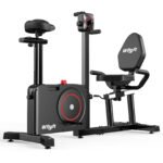 Cycool Workout Home Cycling Recumbent Exercise Bike Fitness Cardio Elliptical Indoor Cycling Bike Magnetic Resistance