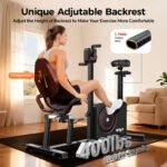 Cycool Workout Home Cycling Recumbent Exercise Bike Fitness Cardio Elliptical Indoor Cycling Bike Magnetic Resistance - Image 5