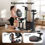 Cycool Workout Home Cycling Recumbent Exercise Bike Fitness Cardio Elliptical Indoor Cycling Bike Magnetic Resistance - Image 8