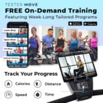 Teeter FreeStep LT1 Recumbent Cross Trainer Stepper, Zero-Impact Exercise Bike, Free App w/Trainer Workouts - Image 4