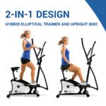 XTERRA EU100 Hybrid Bike/Elliptical Trainer Upright Bike - Image 2