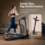 Sunny Health & Fitness Easy Assembly Foldable Treadmill w Free SunnyFit® App Membership - SF-T7610SMART - Image 3