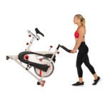 Sunny Health & Fitness 40lb Flywheel Belt Drive Indoor Cycle Bike w/ Clipped Pedals - SF-B1509 - Image 2