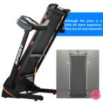 SEGMART Electric Foldable Treadmill w/3 Manual Adjustable Incline, 16.5'' Wide Tread Belt Treadmills for Home, Digital Exercise Machine with 14.8 KM/h Max Speed - Image 8