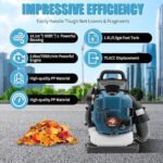 Backpack Leaf Blower, 75.6CC 4 Stroke Gas Powered Leaf Blower, with 498ft ³/s Powerful Blowing, 1.9L Large Fuel Tank Cordless Blower for Yard, Garden, Lawn Care - Image 5