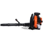 Backpack Leaf Blower Gas Powered 80CC, Up to 900CFM, 25:1 Oil Mix, Powerful Cordless Leaf Blower, , for Lawn Care Yard Dust Debris (Orange) - Image 6