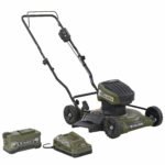 FULL BOAR 80V Brushless 20 in. Cordless Battery Walk Behind Push Lawn Mower, 2.5 Ah Battery and 1 Charger Included