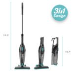 Ionvac ZipVac Corded Stick Vacuum, Multi-Surface 3-in-1 Upright/Handheld Vacuum Cleaner, Model 8842 - Image 4