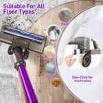 KANFUAQ Cordless Stick Vacuum Cleaner 38KPA 50Mins 2200mAh Lightweight for Home Pet Hair Carpet Hard Floor - Image 6