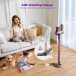 KANFUAQ Cordless Stick Vacuum Cleaner 38KPA 50Mins 2200mAh Lightweight for Home Pet Hair Carpet Hard Floor - Image 7