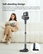Cordless Vacuum Cleaner, 40Kpa 35Mins Stick Vacuum, Lightweight and Versatile, Deep Cleans, Self-Standing, Green LED - Image 4