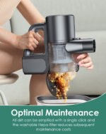 Cordless Vacuum Cleaner, 40Kpa 35Mins Stick Vacuum, Lightweight and Versatile, Deep Cleans, Self-Standing, Green LED - Image 8