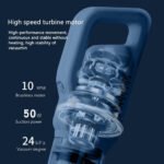 Cordless Vacuum Cleaner, Stick Vac with Tangle-Resistant Design, Up to 60 Minutes, Powerful Suction, Rechargeable, Lightweight, and Versatile for Carpet, Hard F - Image 4