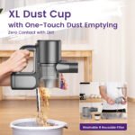 Cordless Vacuum Cleaner, 40KPA/35Mins, Green LED Light, Lightweight Stick Vacuum Self-Standing, Vacuum Cleaners for Home Handheld Vacuum for Pet Hair, Carpet, a - Image 6