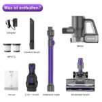 Cordless Vacuum Cleaner, 40KPA/35Mins, Green LED Light, Lightweight Stick Vacuum Self-Standing, Vacuum Cleaners for Home Handheld Vacuum for Pet Hair, Carpet, a - Image 8