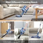 Prettycare Cordless Stick Vacuum Cleaner, 2600mAh 6-in-1 Lightweight Upright for Carpet Hard Floor Pet Hair W200 Upgraded - Image 2