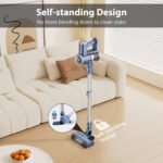 Prettycare Cordless Stick Vacuum Cleaner, 2600mAh 6-in-1 Lightweight Upright for Carpet Hard Floor Pet Hair W200 Upgraded - Image 3