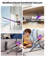 Hosaud Cordless Stick Vacuum Cleaner 45KPA Strong Suction 50Mins Lightweight for Pet Hair Home Hard Floor - Image 4