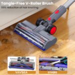 VAVSEA Cordless Vacuum Cleaner with Double Dust Cup, 38KPa Stick Vacuum Cleaners for Carpet, Hard Floor, Pet Hair, New - Image 7