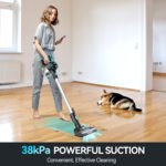 INSE Cordless Vacuum Cleaner for Home,Upgraded 38kPa/50Mins Stick Vacuum Lightweight with Self-Standing,N520 - Image 3