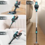 INSE Cordless Vacuum Cleaner for Home,Upgraded 38kPa/50Mins Stick Vacuum Lightweight with Self-Standing,N520 - Image 5