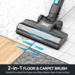 INSE Cordless Vacuum Cleaner for Home,Upgraded 38kPa/50Mins Stick Vacuum Lightweight with Self-Standing,N520 - Image 6