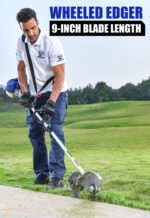 WILD BADGER POWER Gas 4-in-1 Yard Care System, 26cc 2-Cycle Full-Crankshaft Engine Multi-Tool with Attachments, String Trimmer/Edger, Hedge Trimmer and Brush Cu - Image 5