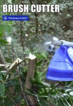 WILD BADGER POWER Gas 4-in-1 Yard Care System, 26cc 2-Cycle Full-Crankshaft Engine Multi-Tool with Attachments, String Trimmer/Edger, Hedge Trimmer and Brush Cu - Image 6