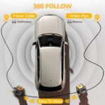 TCISA 3800 PSI Electric Pressure Washer,Max 2.5 GPM Power Washer with 35FT Power Cord 20FT Hose 5 Nozzles,Soap Cannon for Car Garden Yard Hom - Image 7