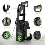 Pirecart Electric Pressure Washer, 2700 PSI 1.7 GPM Power Washer with 4 Quick Connect Nozzles & Foam Cannon for Cars, Fences, Bicycle - Image 4