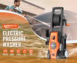 Keenstone Electric Pressure Washer, 4200PSI Max 3 GPM Power Washer with 35FT Power Cord 20FT Hose 5 Nozzles,Soap Cannon for Cars Patios - Image 8