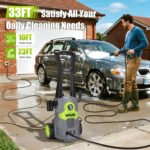 Vipuse Pressure Washer,4200 PSI 2.8GPM Car Washer with 23FT Hose /Rotatable 0-120° Nozzle/350ML Foam Cannon,Clean Tool for Cars/Fences/Patios/Floor - Image 7